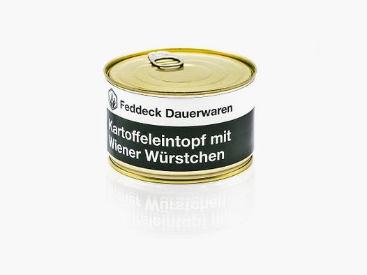 Feddeck duurzame goederen aardappelstoofpot met Weense worstjes (400 g)