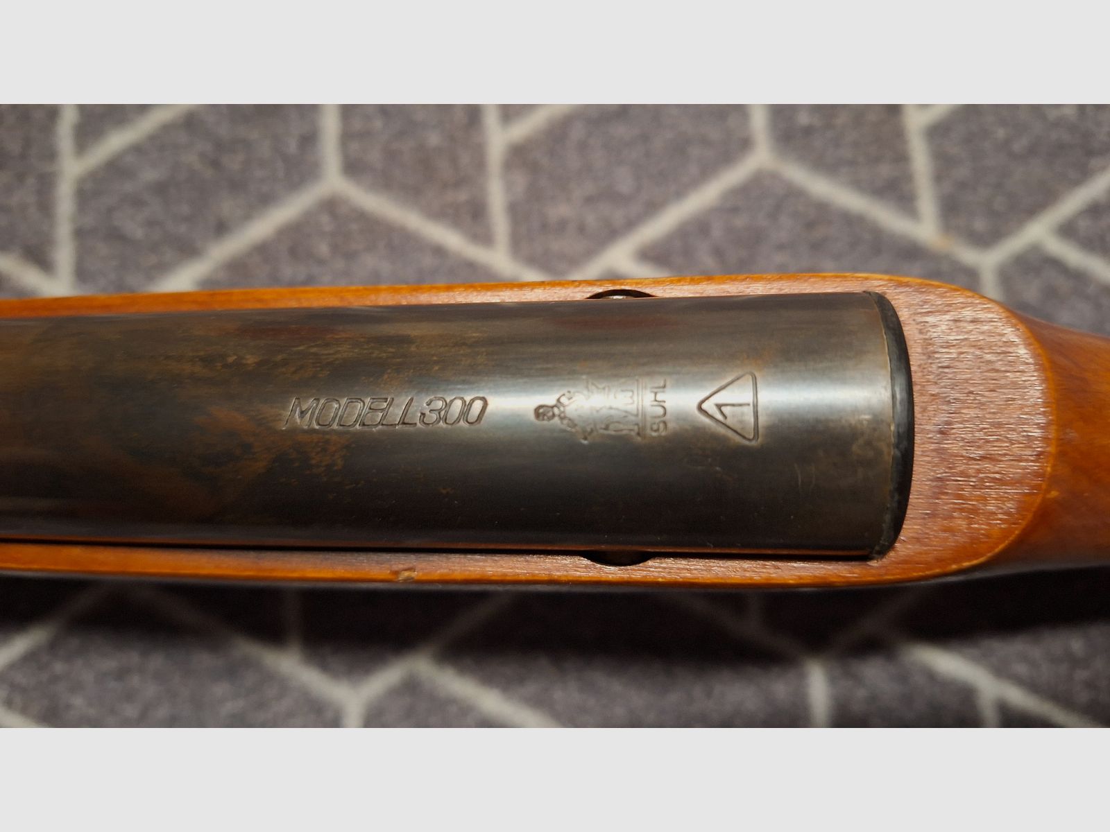 Luftgewehr Haenel Suhl Modell 300 mit Sportschaft
