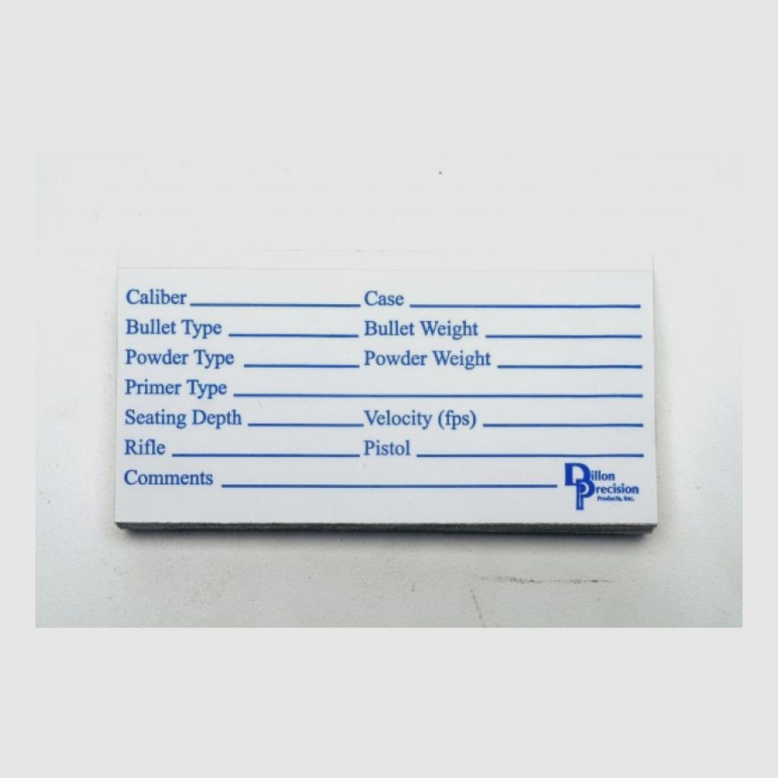 Dillon Ammo Box Extra Loading Data Labels for Ammo Boxes, Pkg of 100