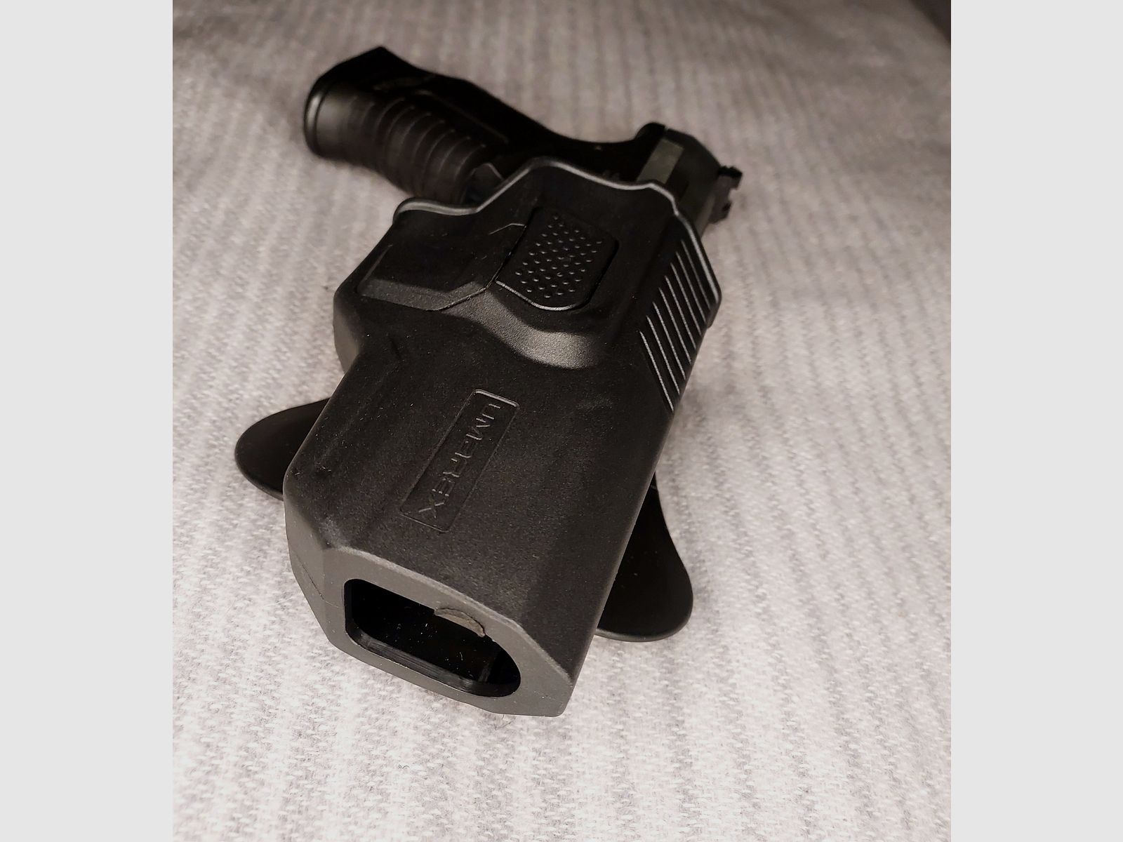 Walther P99 Schreckschuss Pistole 9mm P.A.K. (PTB 637) mit Tactical Holster - P 99