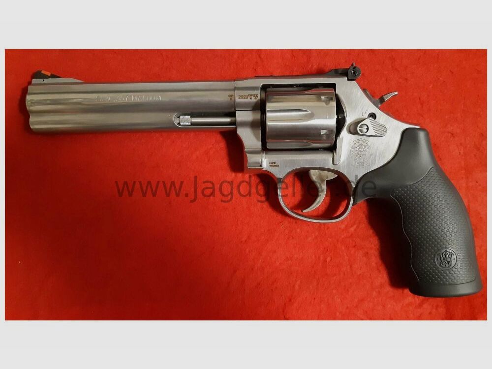 Smith & Wesson S&W Revolver Mod. 686, 6" WO, rotes Rampenkorn, .357Mag