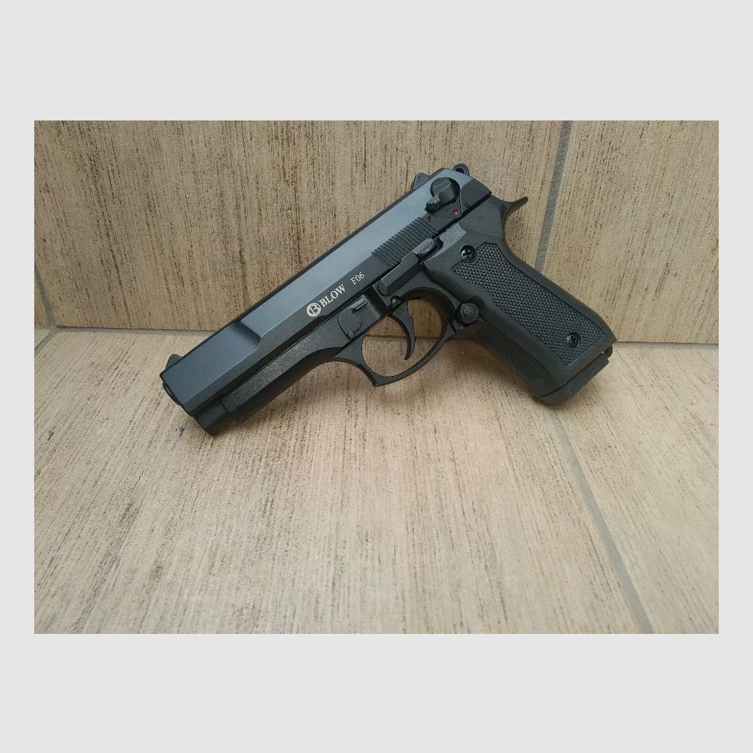 BLOW F06 9mm P.A.K. Blank / Schreckschuss | Beretta 84 Cheetah Replica – Neu / New - EU Versand / EU Shipping
