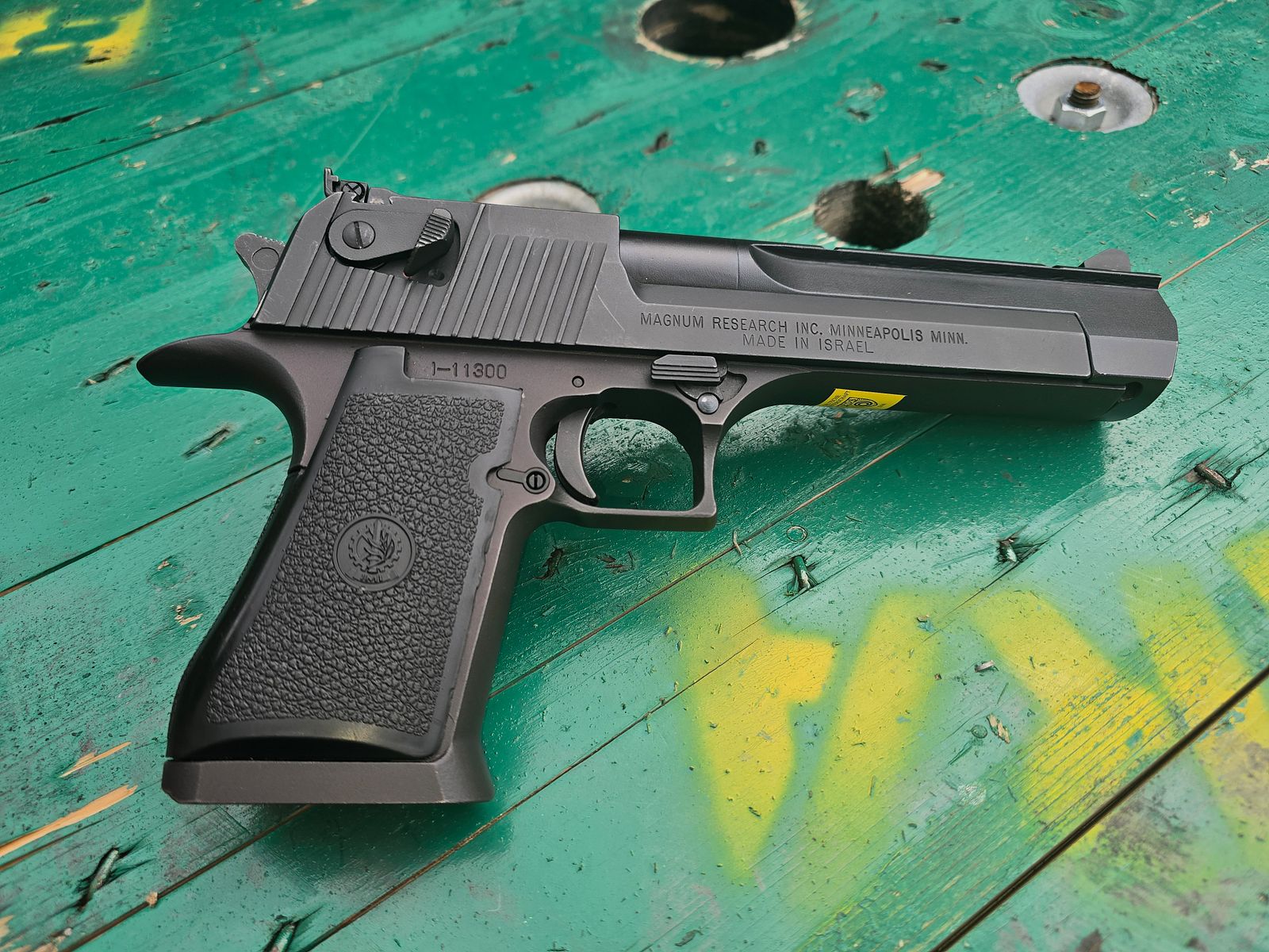 Desert Eagle Mark XIX .50 AE – Magnum Research / IMI – Bruniert