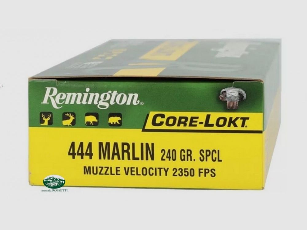 REMINGTON Munition Kal. 444 MARLIN CORE-LOKT 240gr SPCL, Bild 1 von 2