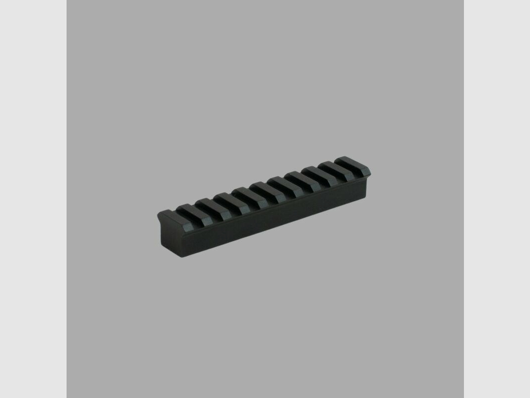 Rifledoc 100mm Picatinny Rail de Aluminio | Weaver / Picatinny Rail de Proyecto