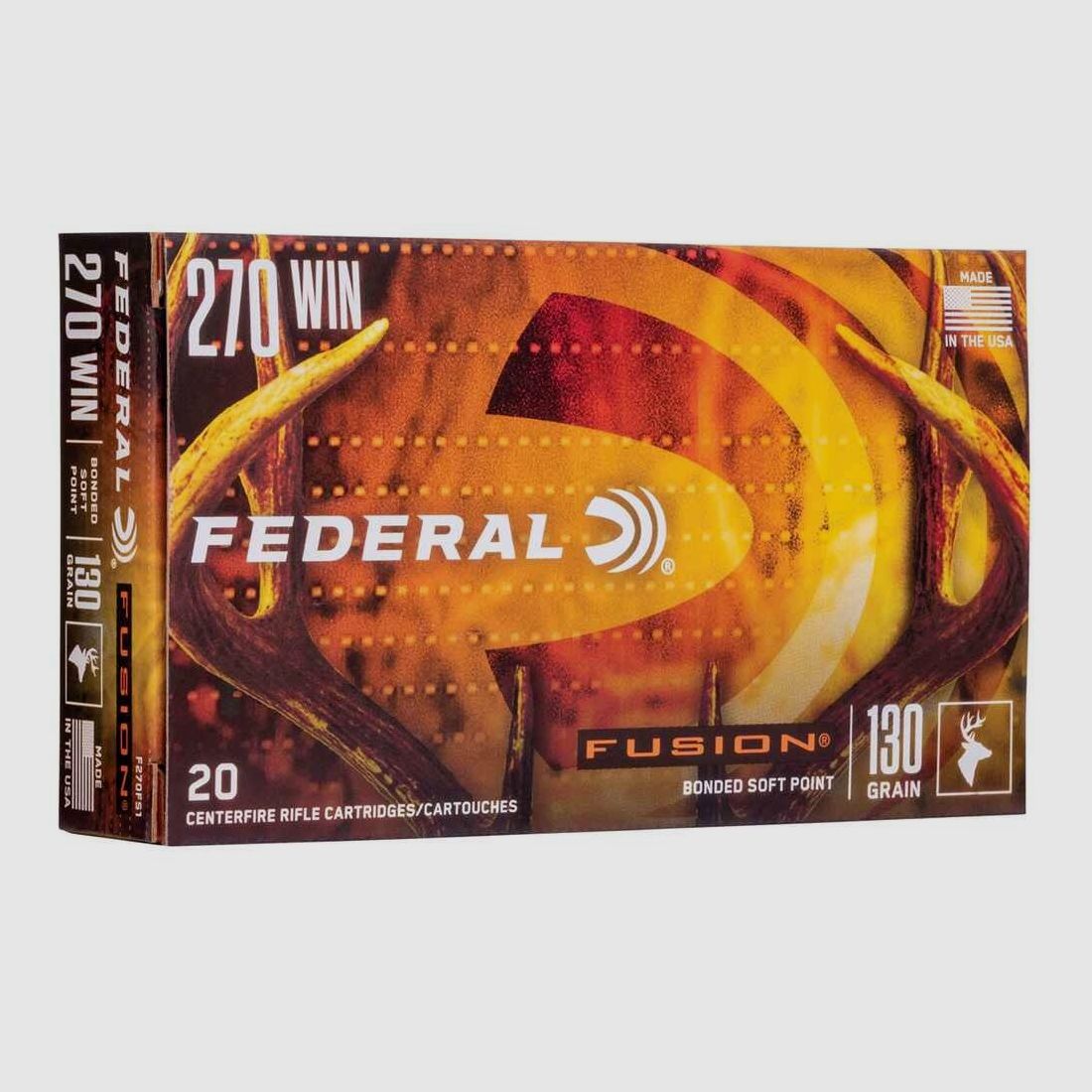 .270 Win. Fusion Int. 8,4g/130grs. Federal Ammunition