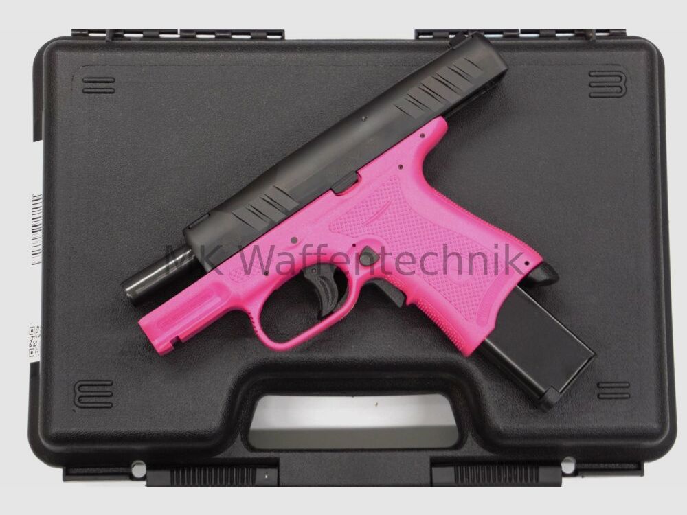 Pistole BUBIX BRO - Kaliber 9x19 subkompakt Pink 9mmLuger