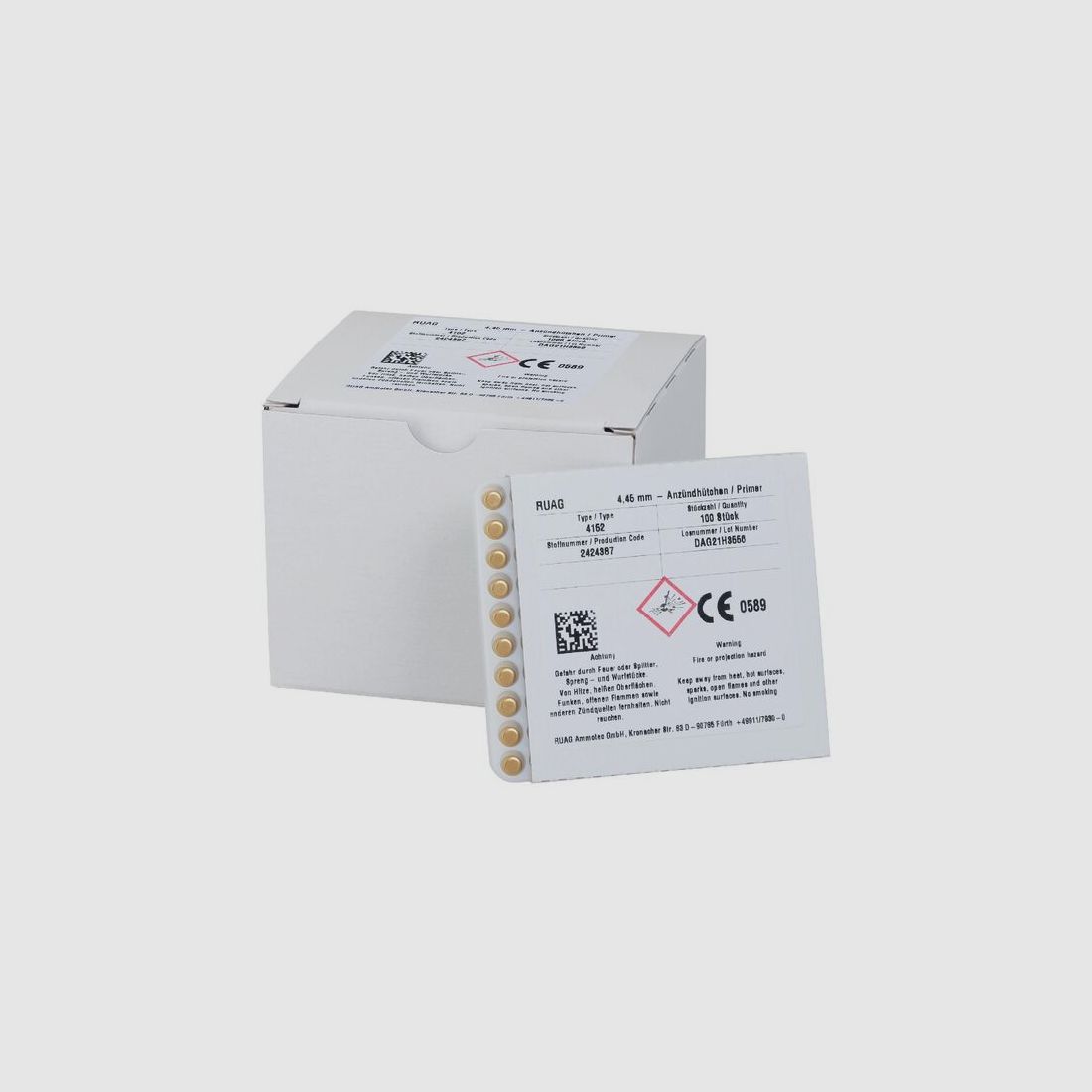 GECO Primers 4.45mm