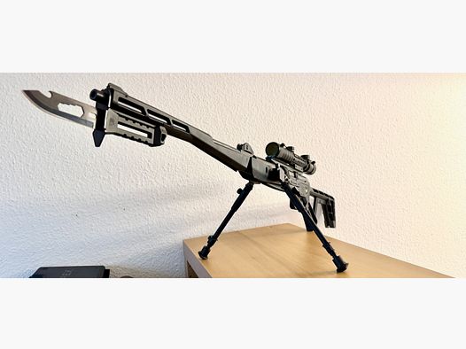 Black Bunker BM8 in Schwarz - faltbares Luftgewehr mit Zubehör & inkl. Exportkit! - 290 € oder Preisvorschlag