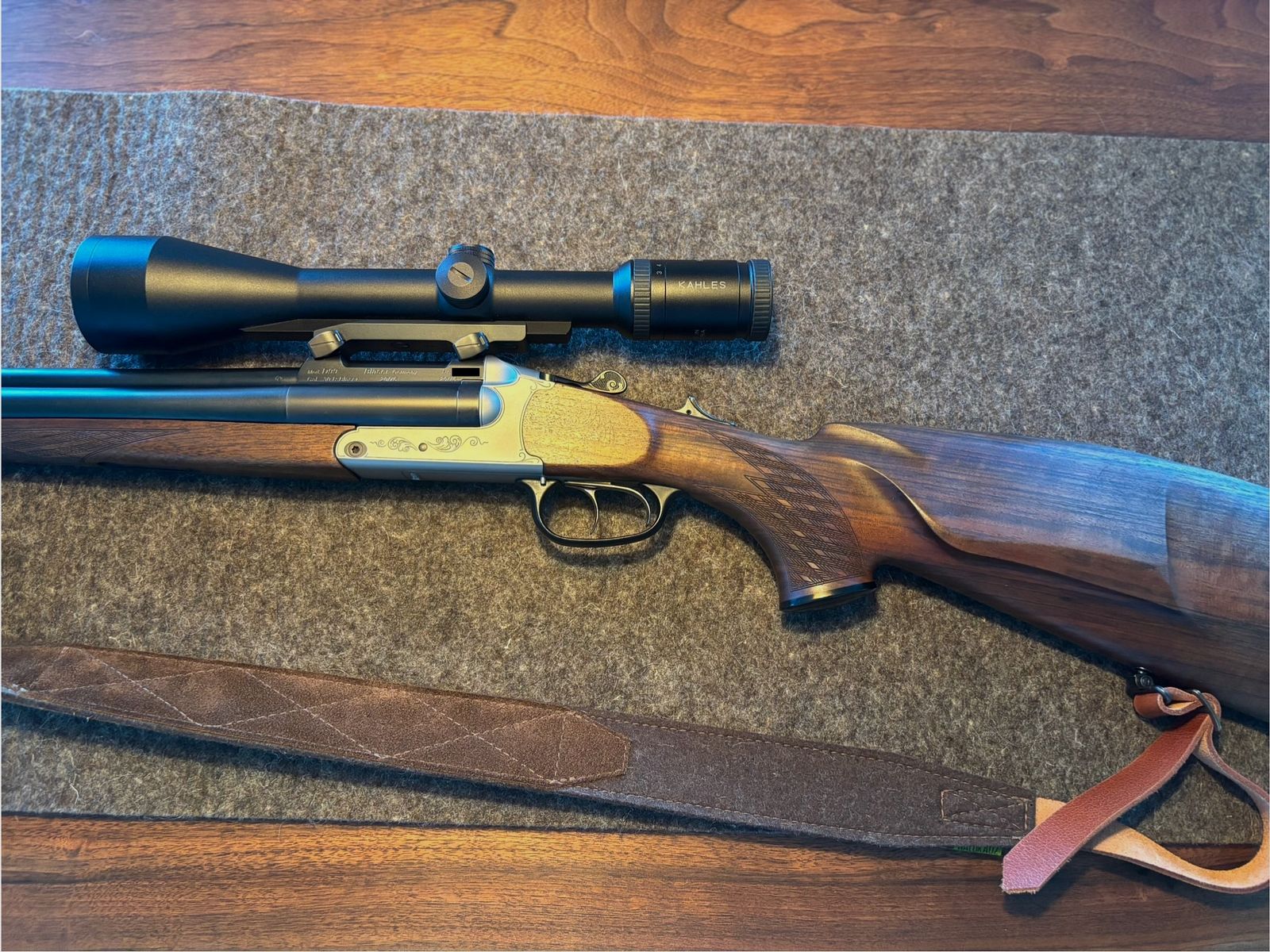 Blaser D99 Drilling Kal. .30R; 20/76; EL 5,6x52R in 1a Zustand 