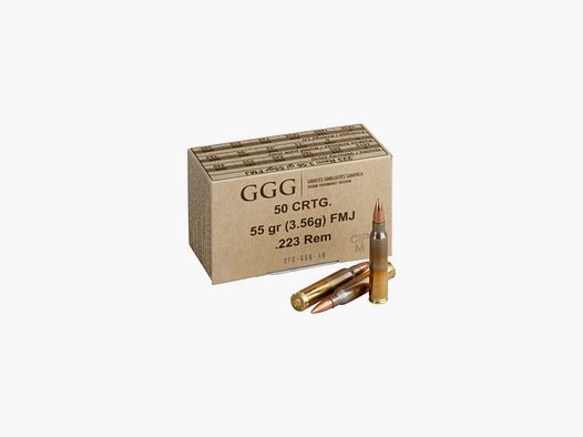 GGG FMJ - .223 Rem. - 55 grs.