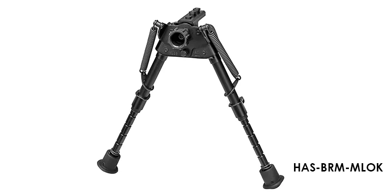 Harris Bipod Zweibeinstütze M-LOK gekerbte Beine 6″-9″