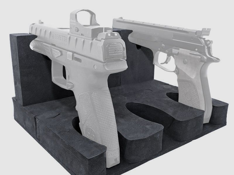 GunRack Armadietto per armi Supporto per pistola 1 modulo (per pistola)