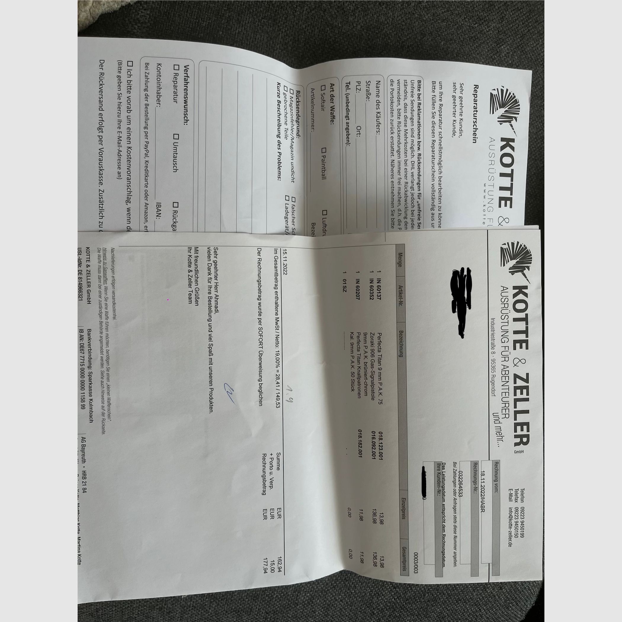 Nie używana Zoraki 906 pistolet gazowy-sygnalizacyjny