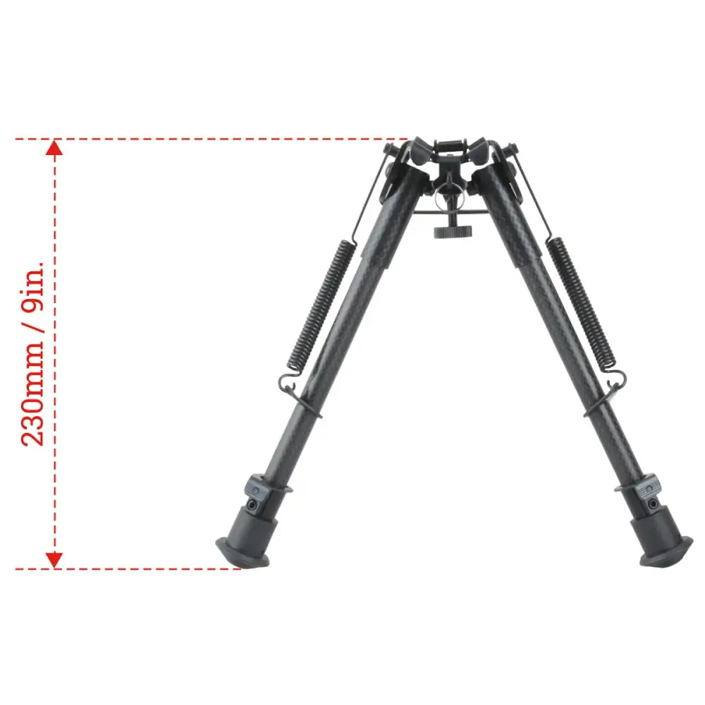 Vector Optics Carbon Fiber 9-13.5” Spring Retractable, image 3 of 6