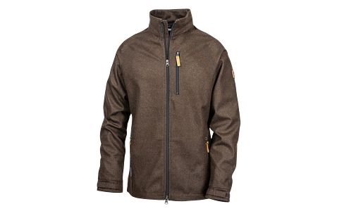 Waldkauz Herrenjacke "Kragenraudi", Braun
