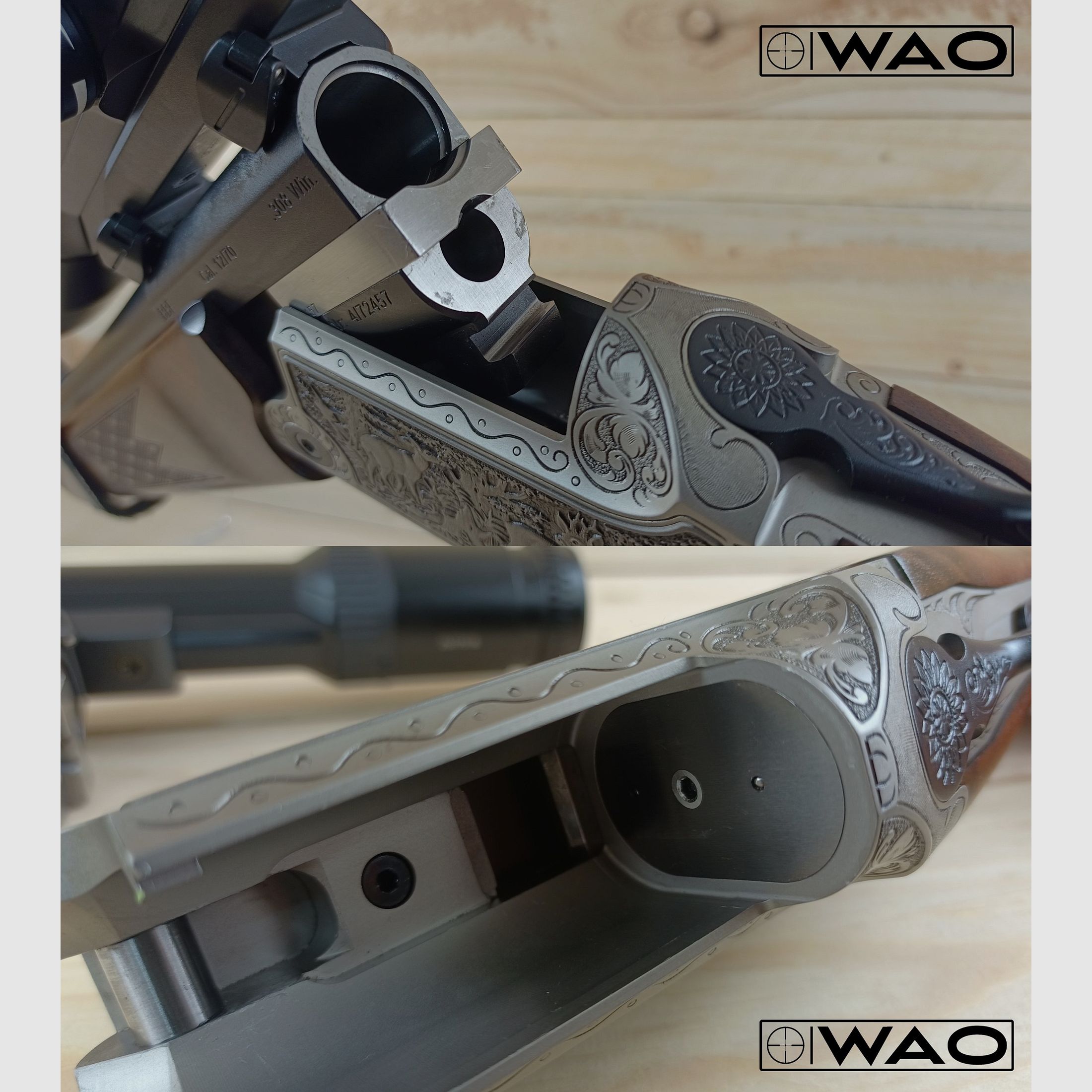 Blaser BBF 95 Luxus, BBF95, Kal. .308 Win; 12/70 *inkl. Zeiss Optik mit Leuchtabsehen*