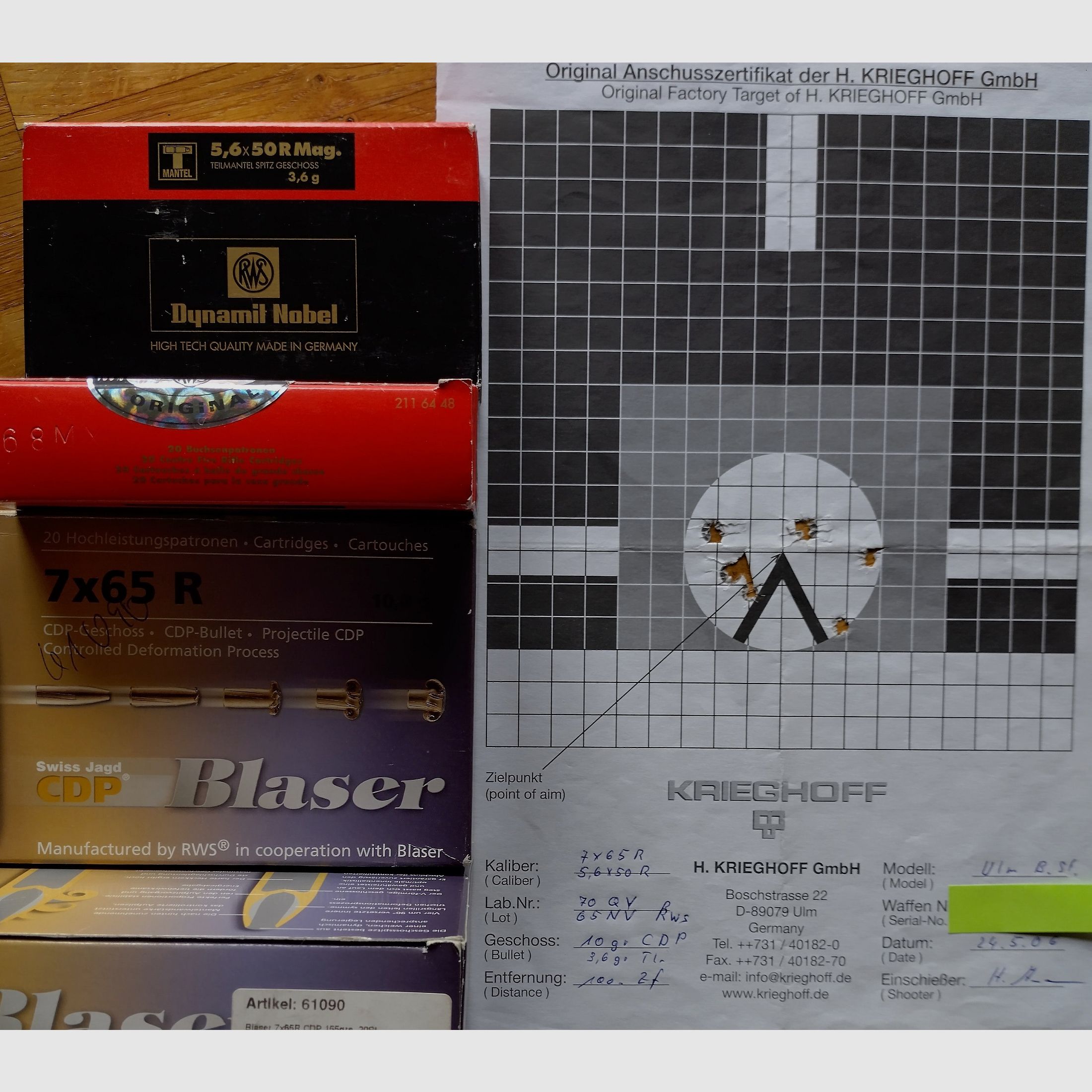 Krieghoff Ulm Primus Bergstutzen - Seitenschlosse