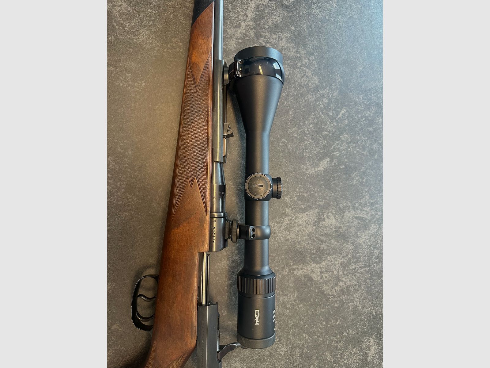 Mauser 66 in 8x68s mit m13x1 Mündungsgewinde und Meopta Meostar r2 2,5-15x56 Zielfernrohr