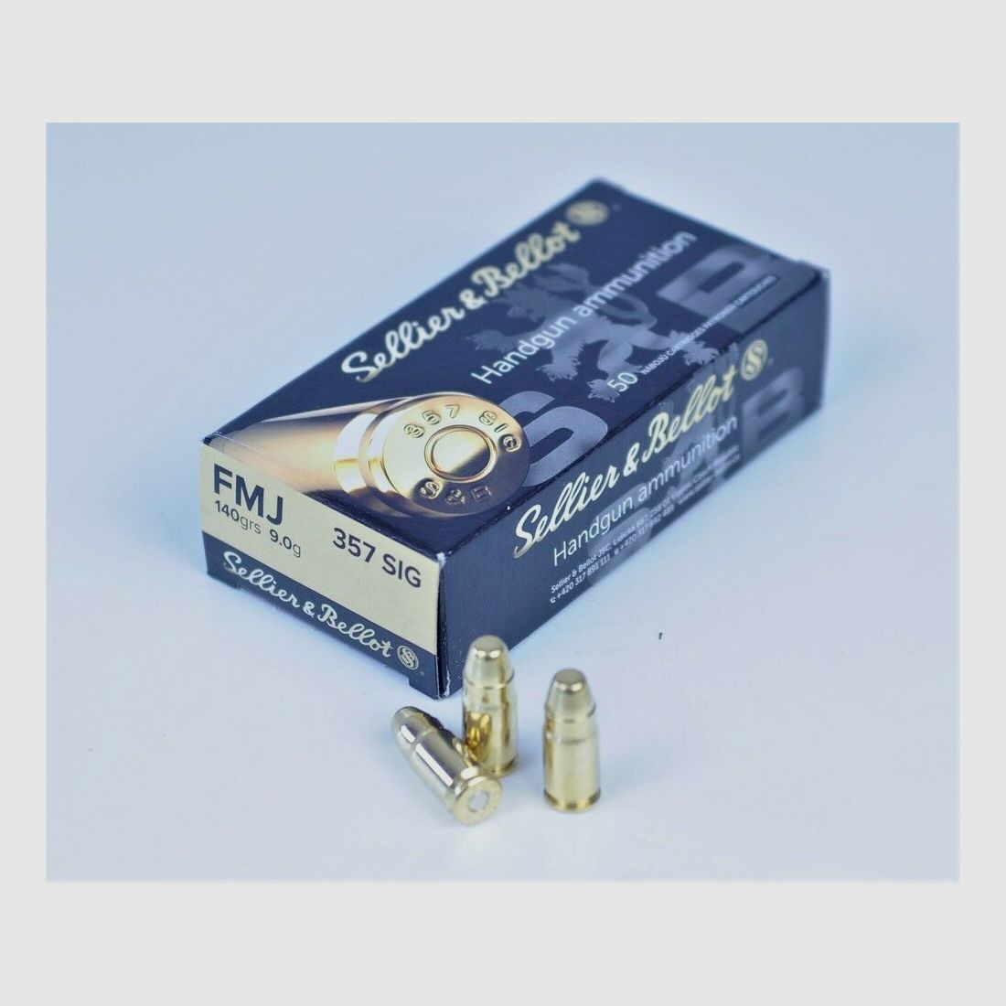 Sellier & Bellot .357Sig VM 140grs VE50