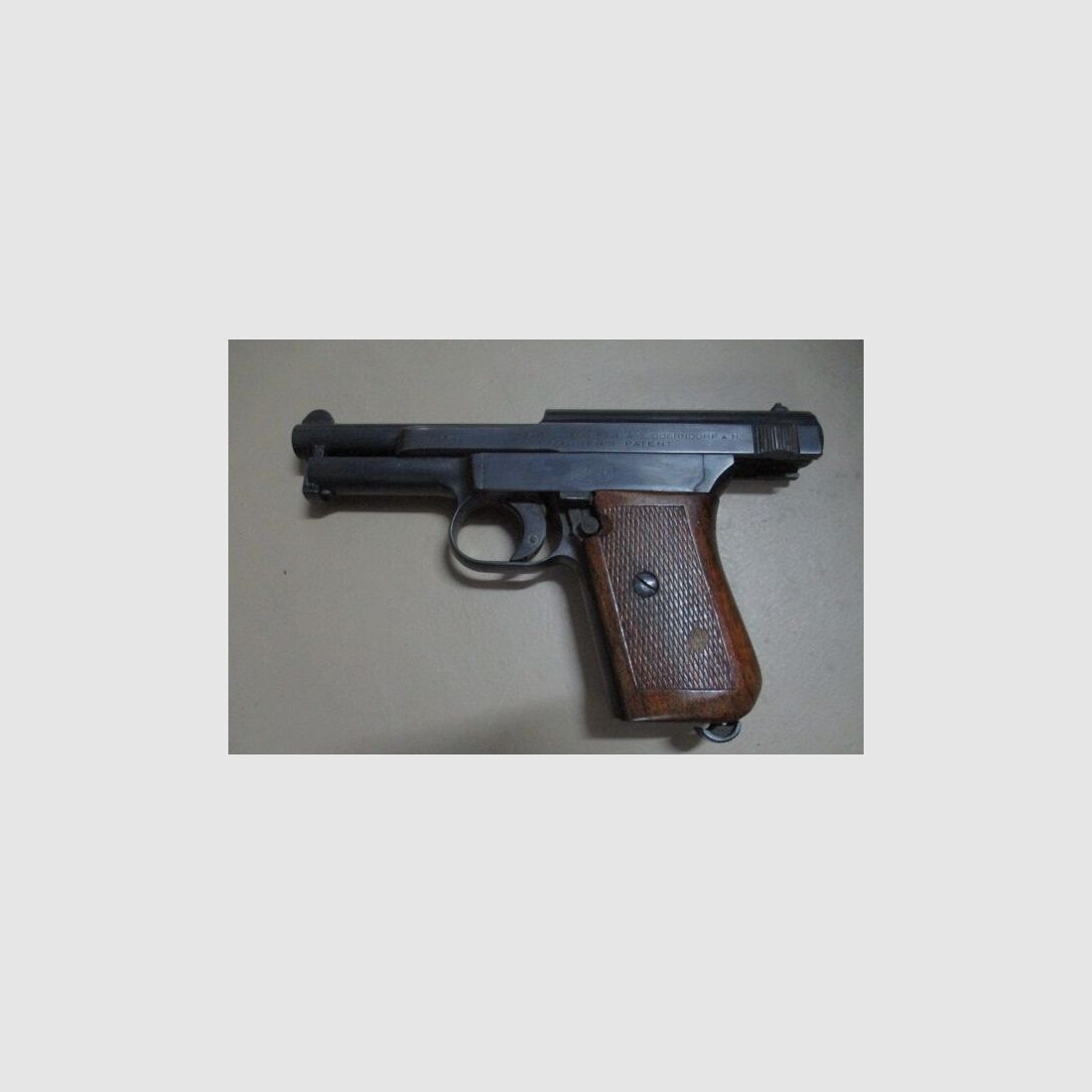 Mauser pistol M1910/14/34 7.65mm Browning without magazine and proof test