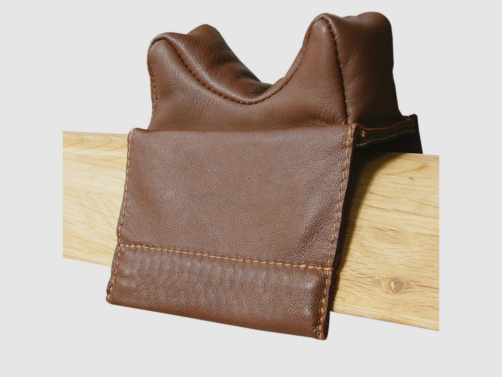 Support de fusil en cuir de wapiti