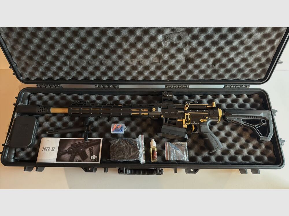 Huglu HUGLU SF GEWEER XR-8 PRO incl. Sight Mark Red Dot 12/76