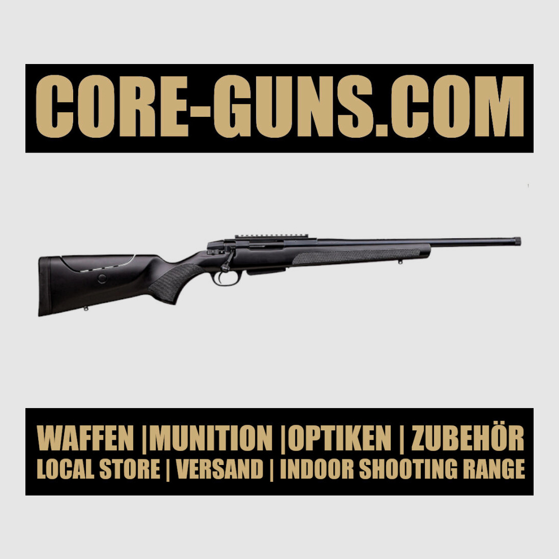 Brenner BR20 Polymeer met verstelbare kolf herhalingsgeweer 308Win 51cm loop inclusief koffer en extra magazijn - Klaar om te Jagen - Adviesprijs: 799€