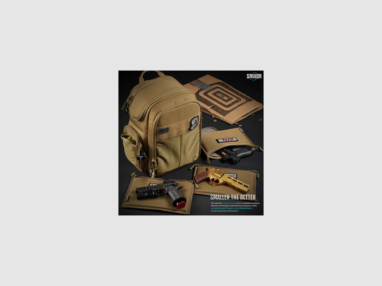 Rucksack Competition S.E.M.A Compact Savior Equipment Farbe TAN, Bild 3 von 4