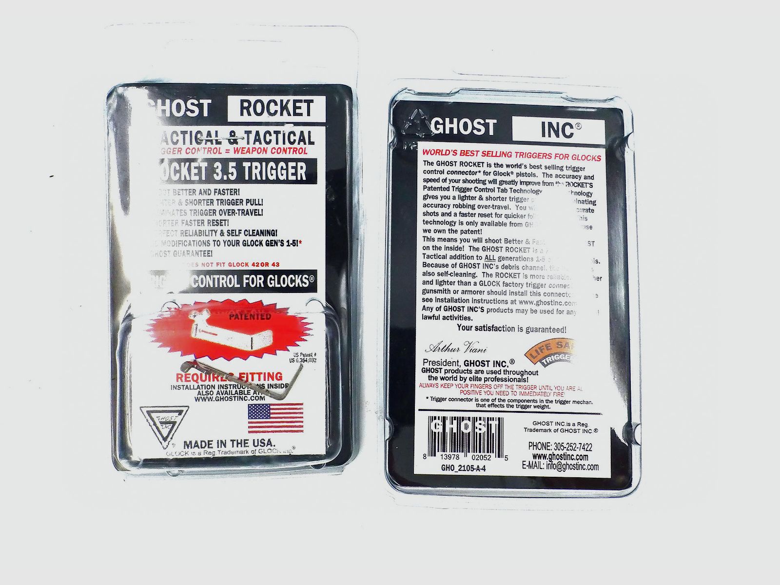 Disconnecteur GHOST Inc. 3,5 lbs. für Glock Gen 1-5