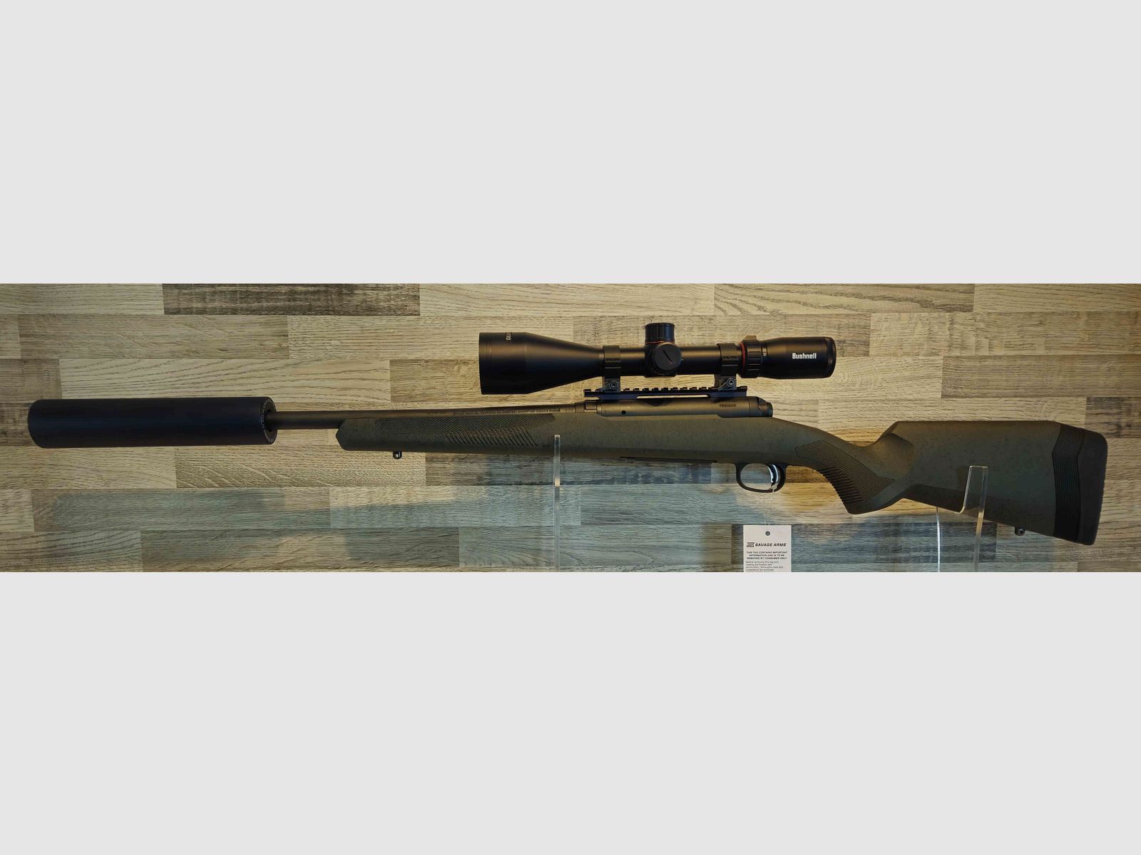 Savage 110 Hog Hunter 2.0 Kal. .308 + Richtkijker 3-18x56 + Geluidsdemper - Nieuwe goederen van de vakhandel
