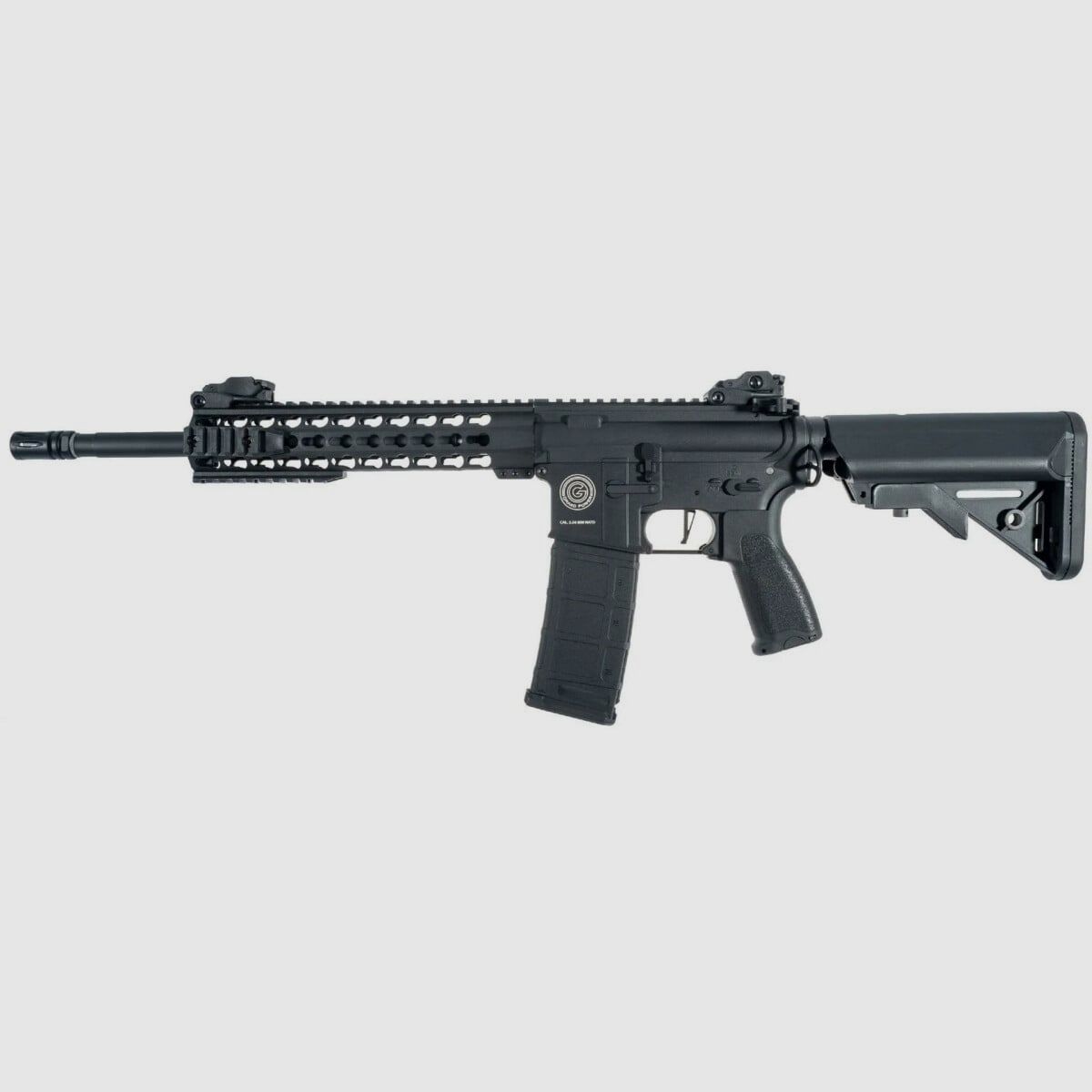 Grand Power KeyMod 10 inch CHARLIE in zwart - HPA airsoft geweer vrij vanaf 18 jaar | Delta Armory, afbeelding 3 van 7