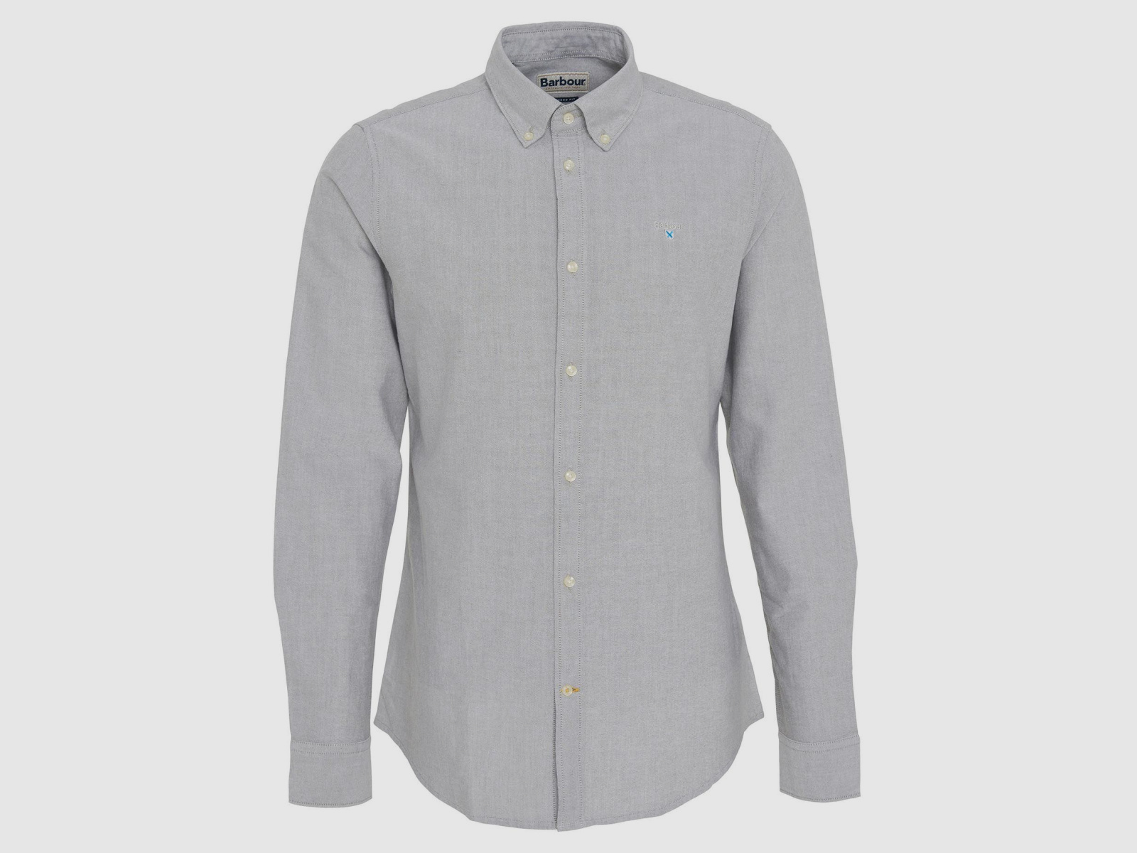 BARBOUR Hemd Oxford Tailored Pale Sage