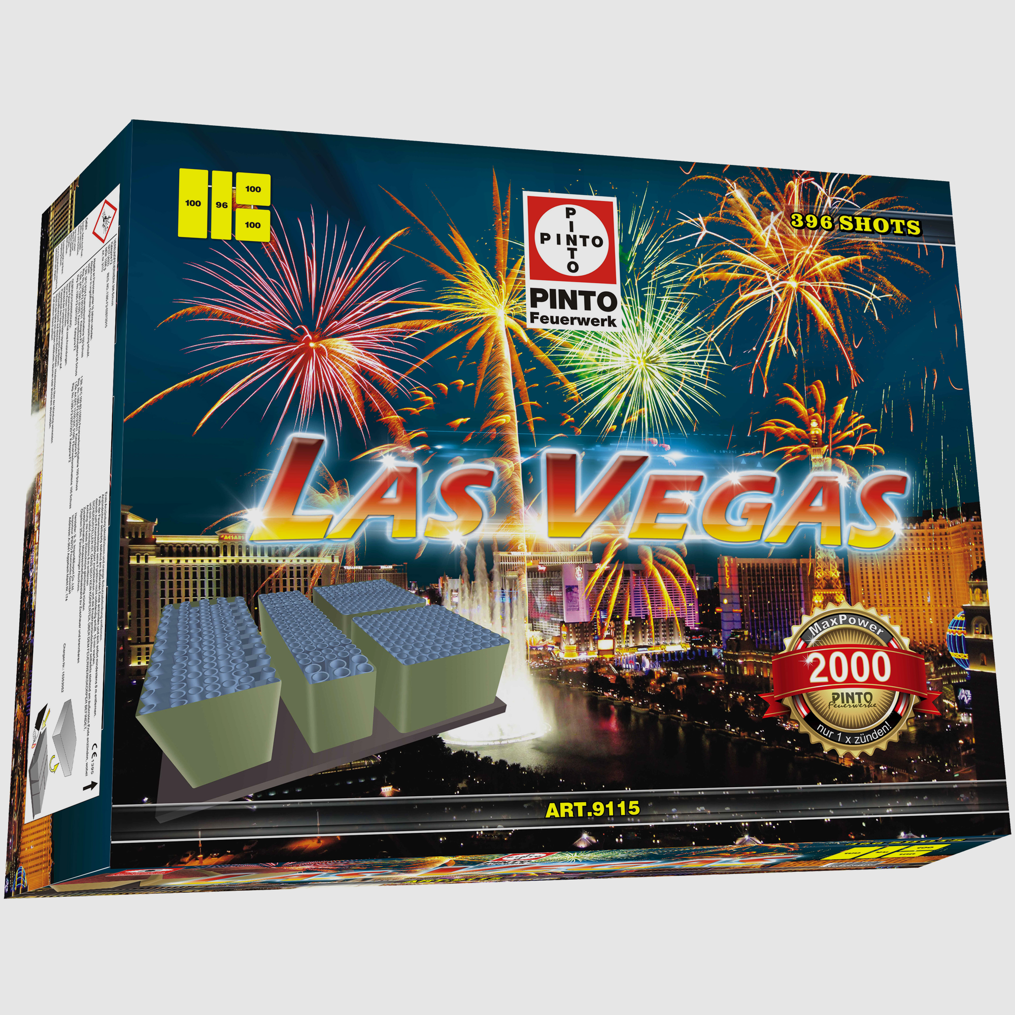 Las Vegas F2 Fuochi d'Artificio a Batteria