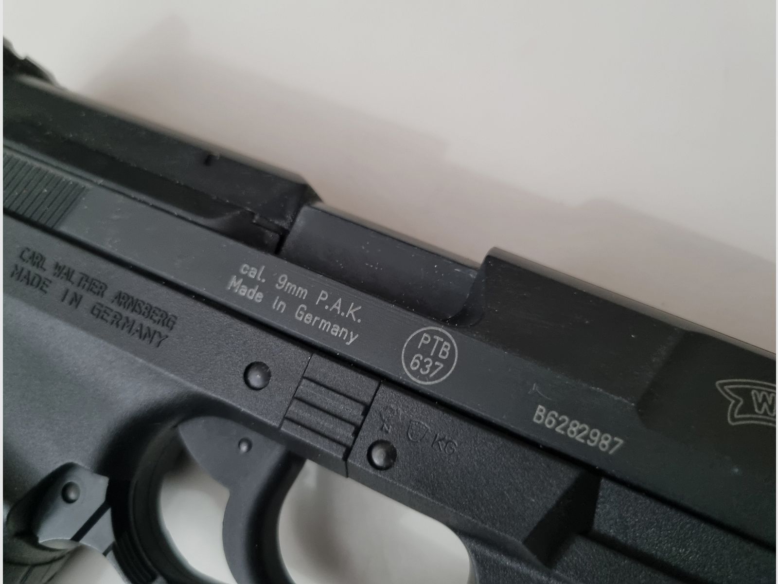 SSW Walther P99 9mm de fogueo
