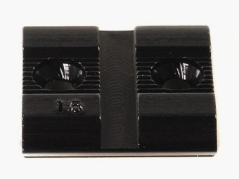 Base Top-Mount Weaver #15 noir brillant pour Remington 541 et autres.