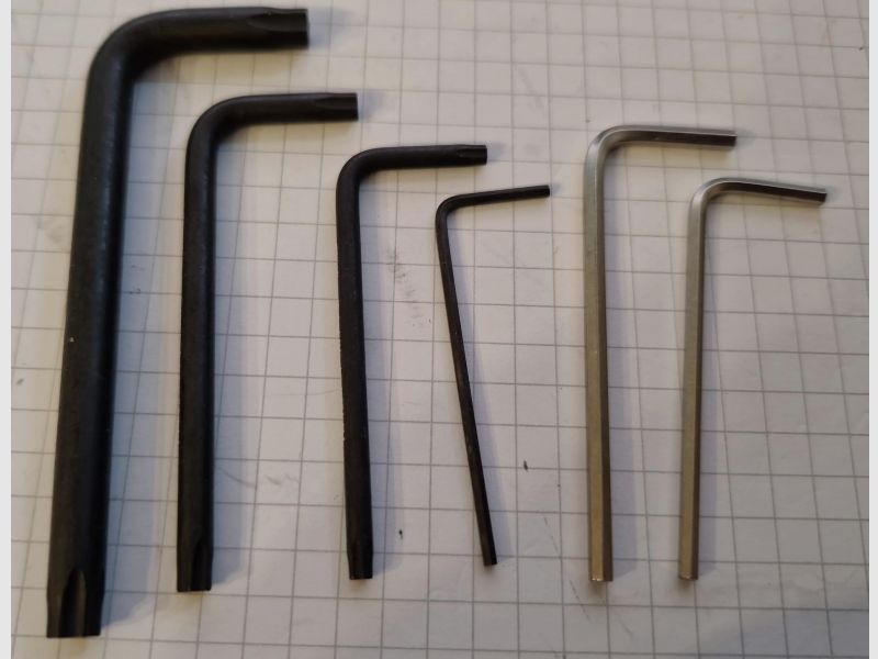 002021 ANSCHÜTZ, Werkzeugset Set Werkzeug, Torx Sechskant NEU