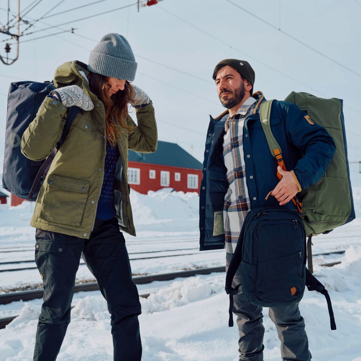 FJÄLLRÄVEN Färden Duffel 80 Green