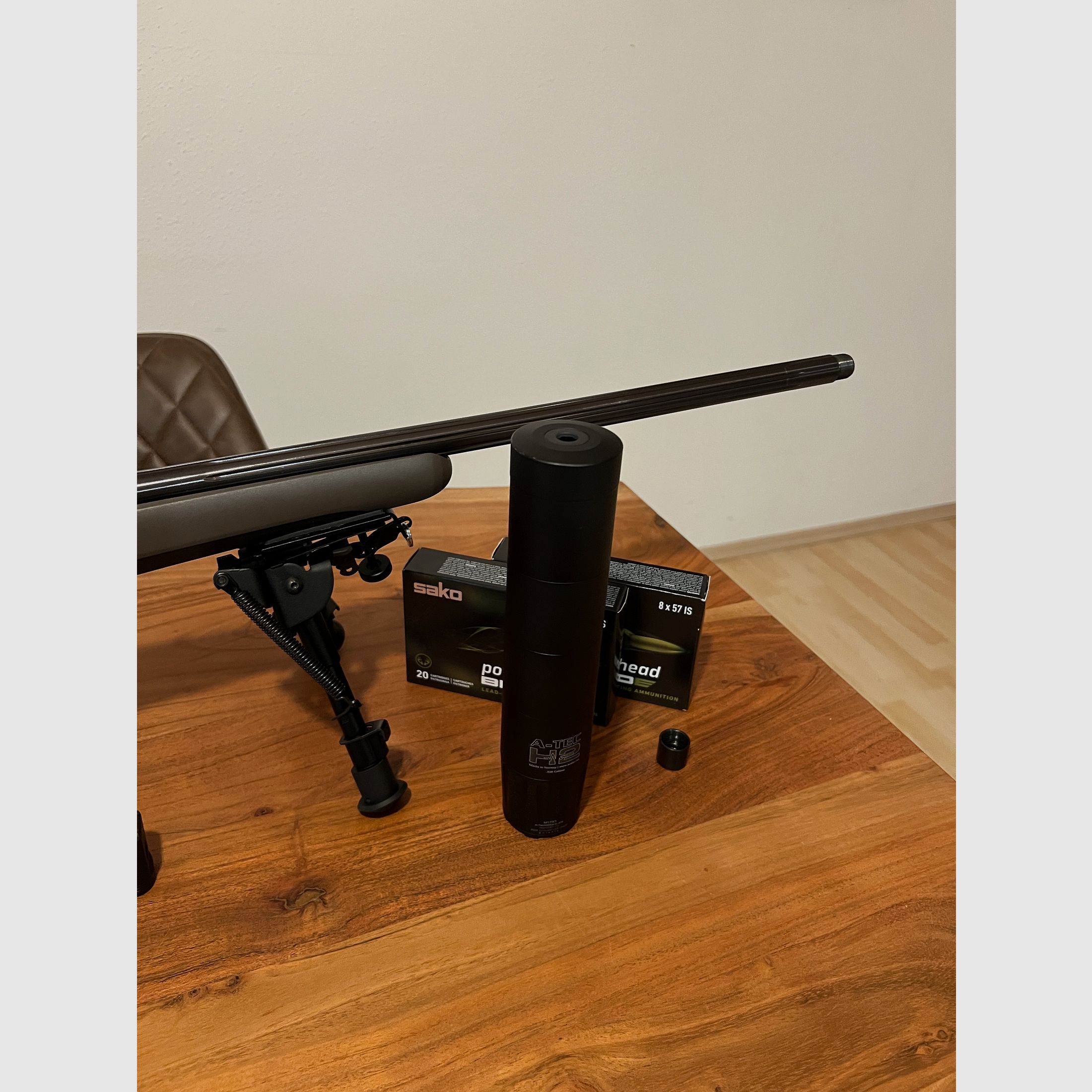 Mauser 18 Feldjagd 8x57IS + Hexalock + A-Tec H2