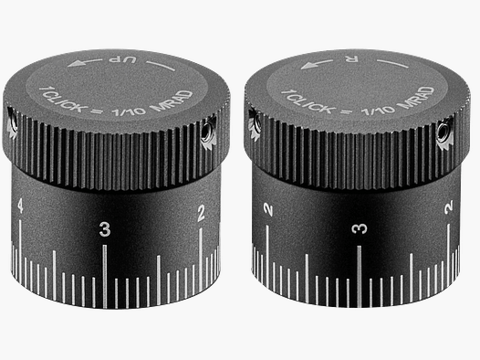 Hawke Riflescope Type 9 Turret Caps Vantage 30 WA SF (1/10 MRAD lock.) (W+E)