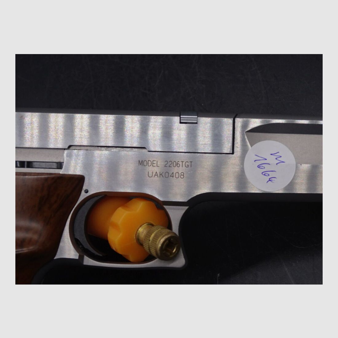 S&W Smith & Wesson 2206 TGT caliber .22lr 2206 TGT full steel version