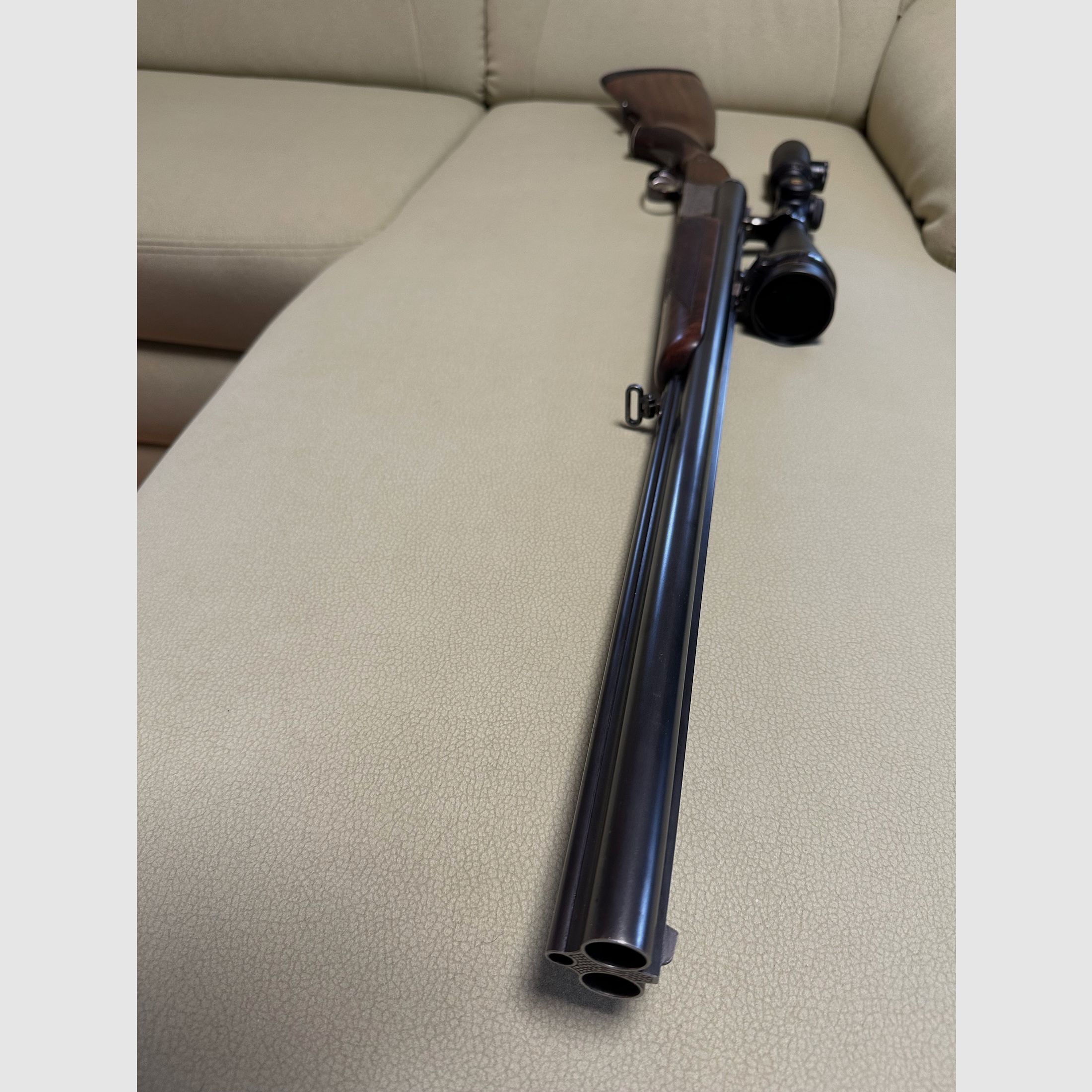 Sauer und Sohn 3000 Luxus Drilling 30-06, 12/70, 22 WMR