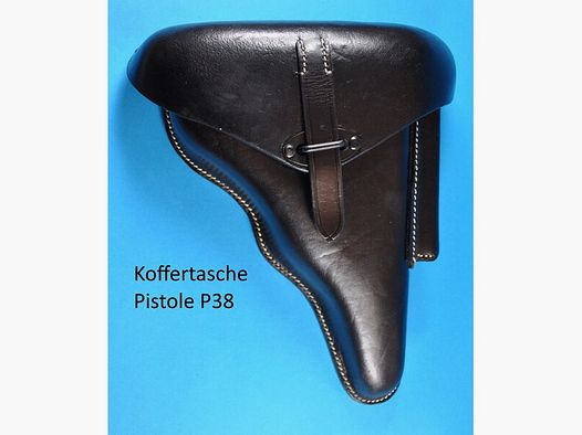 Koffertasche für Pistole P38 Wehrmacht Repro !!!