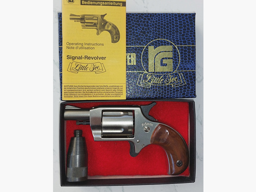 Röhm Revolver Little Joe - PTB 549 - vernickelt