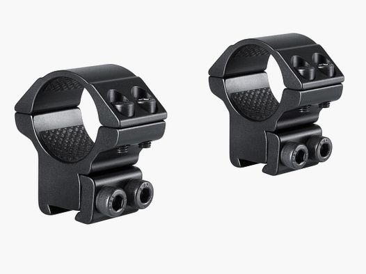 HAWKE 22101 25.4mm ring mount medium for 9-11mm rail scope mount