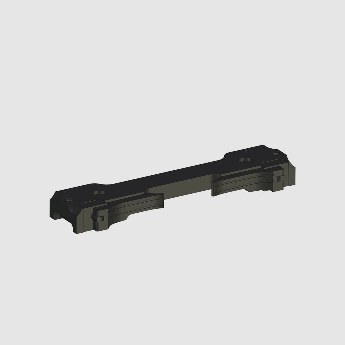 Quick Picatinny rail mount without rings STANDARD