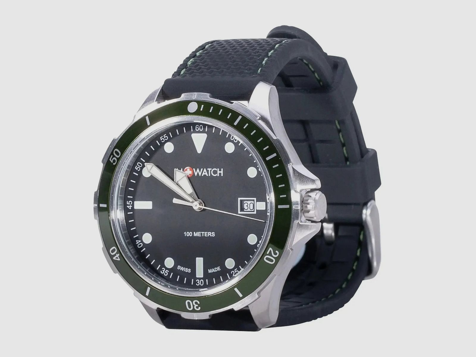 M+WATCH M+WATCH Zegarek Mondaine Aqua Steel 42