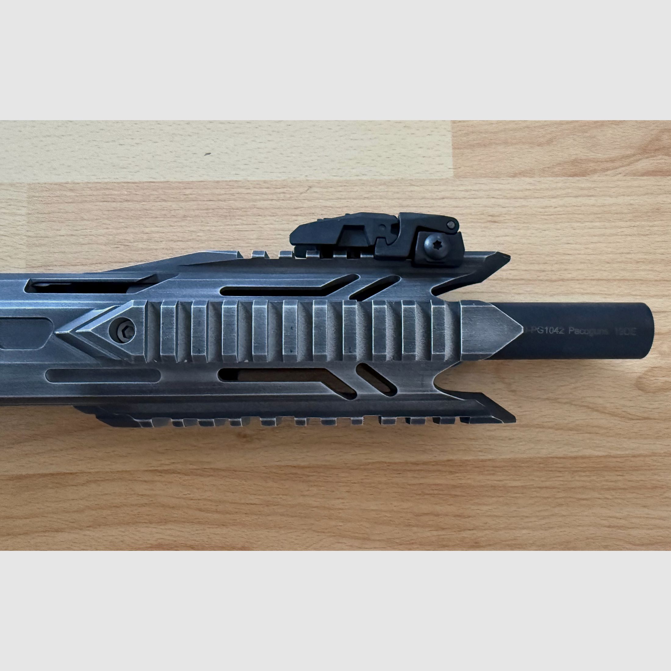 Typhoon F12 Maxi DC Satin escopeta semiautomática con cargador de caja