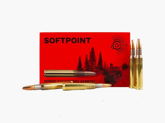 Geco Softpoint calibre .308 WIN. Munición de caza 170gr