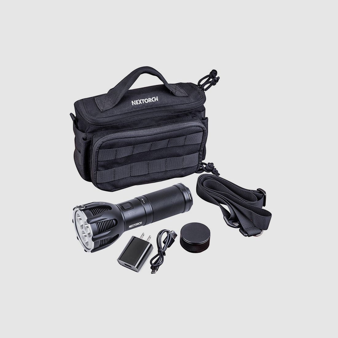 ​Nextorch – Saint Torch 30 lygte , 8000 lm, billede 2 af 5